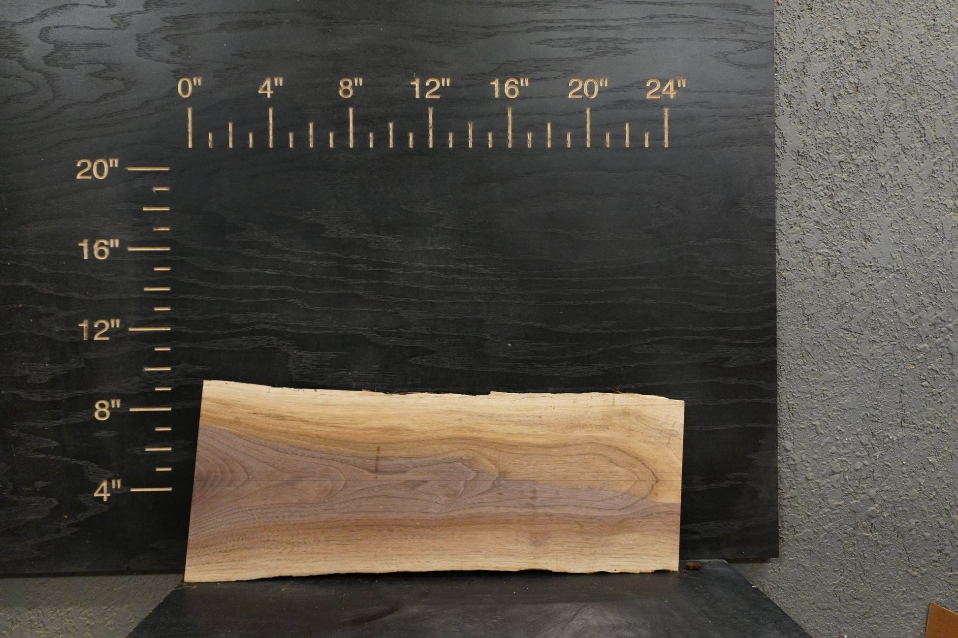24 - " Walnut Wood Kit Live - Edge - Ol Loggin Sawmill