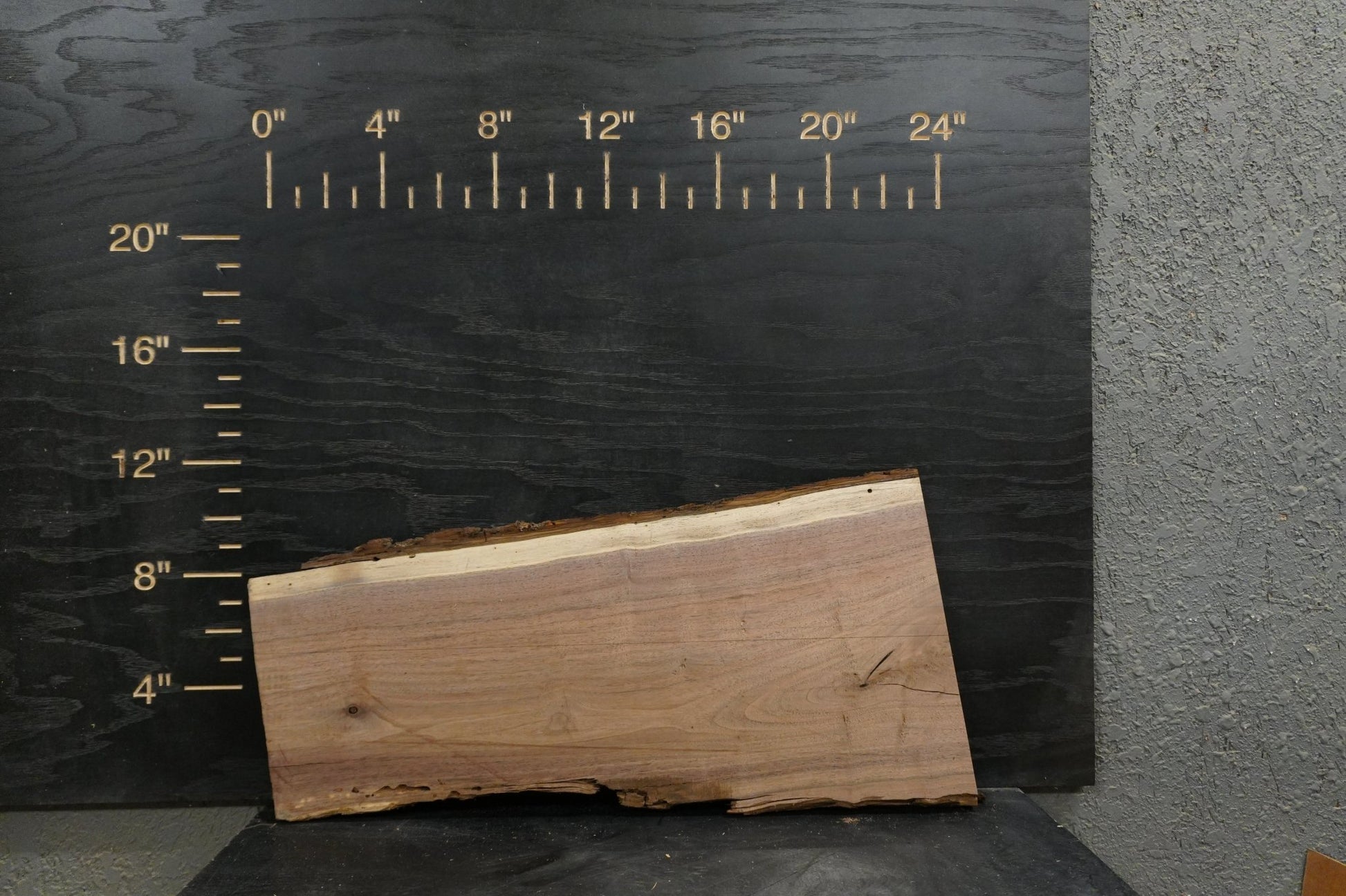 24 - " Walnut Wood Kit Live - Edge - Ol Loggin Sawmill