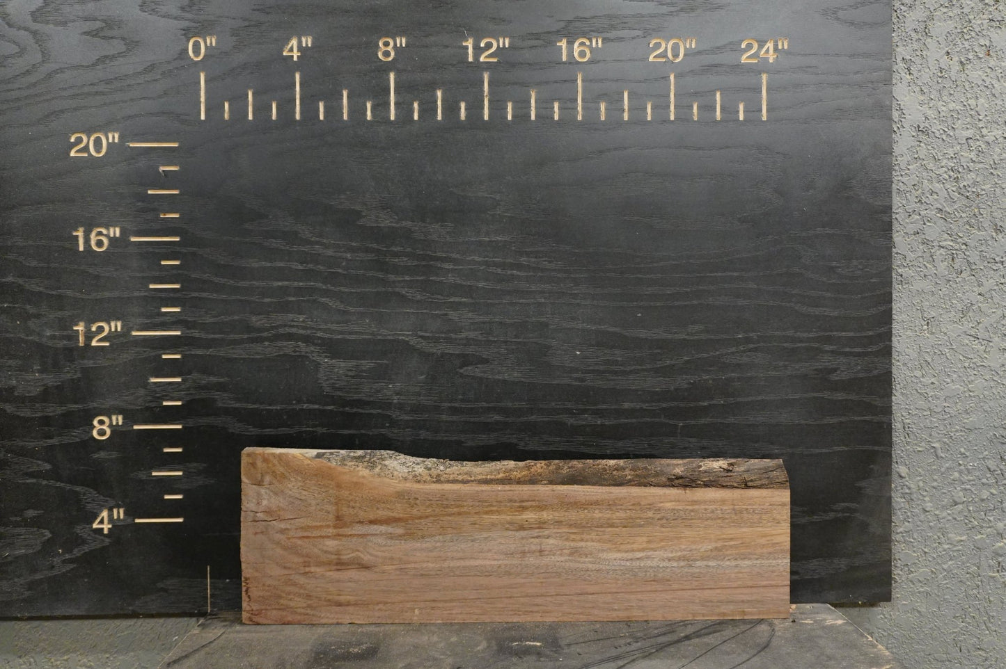 24 - " Walnut Wood Kit Live - Edge - Ol Loggin Sawmill