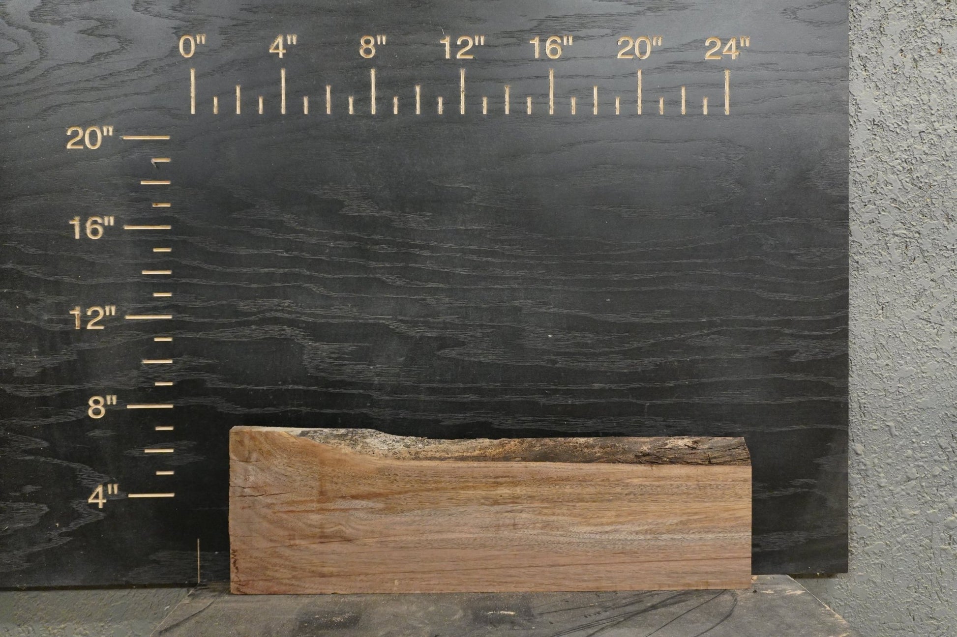 24 - " Walnut Wood Kit Live - Edge - Ol Loggin Sawmill