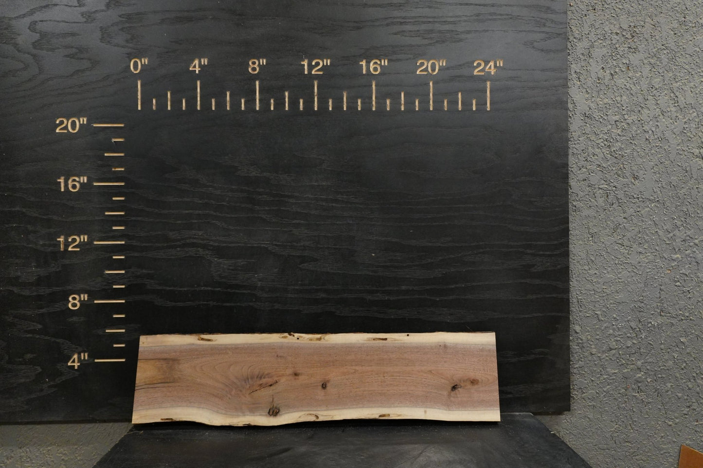 24 - " Walnut Wood Kit Live - Edge - Ol Loggin Sawmill