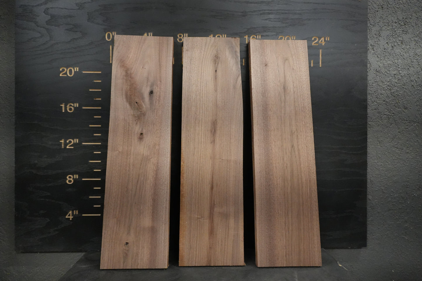 24" Walnut Dimensional Wood Kit