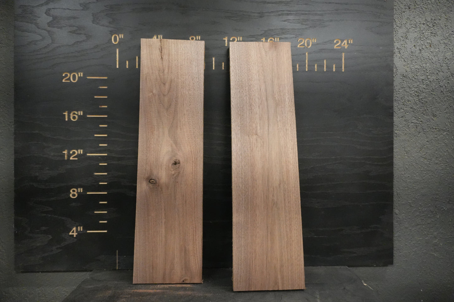 24" Walnut Dimensional Wood Kit