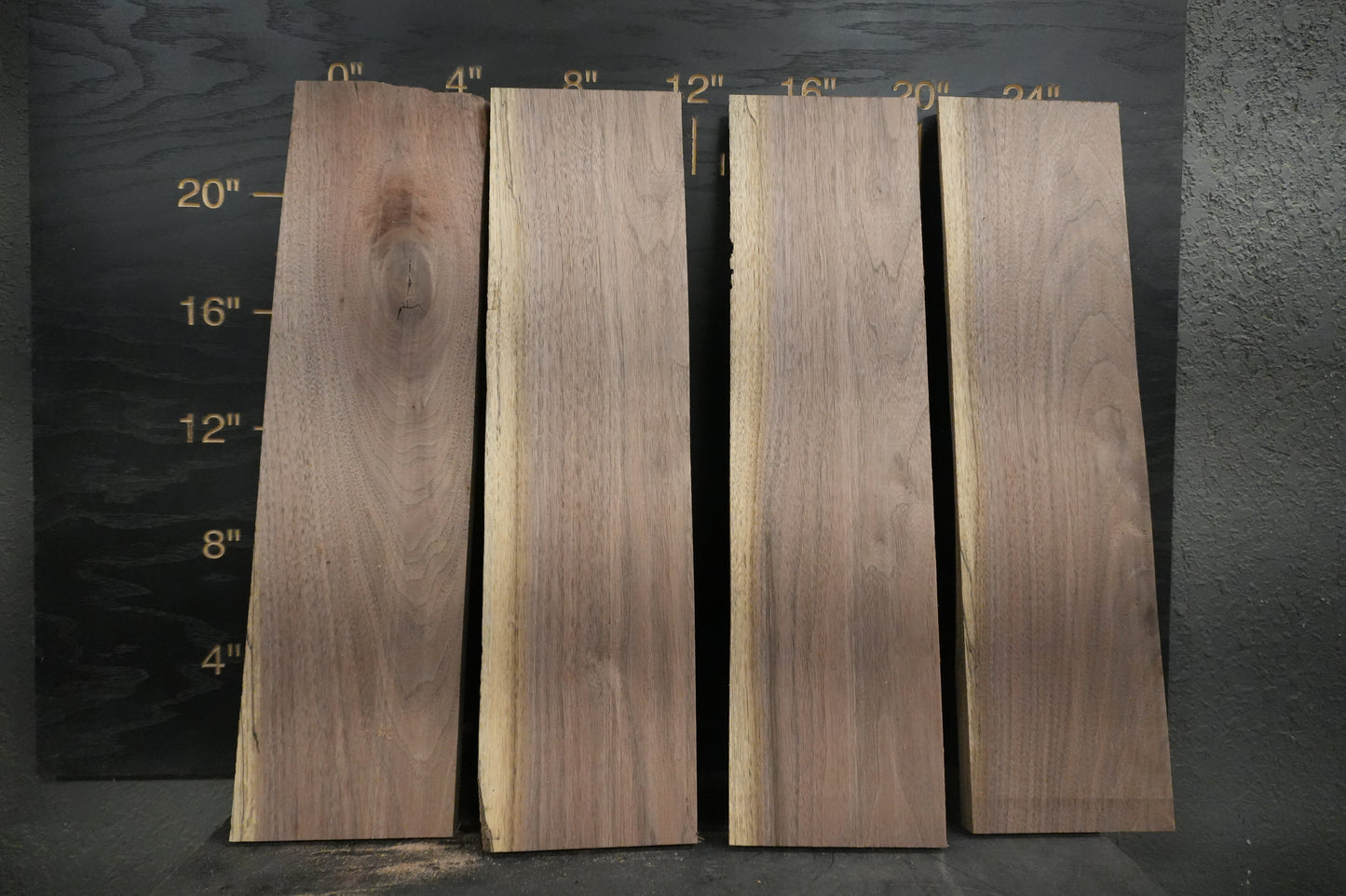 24" Walnut Dimensional Wood Kit