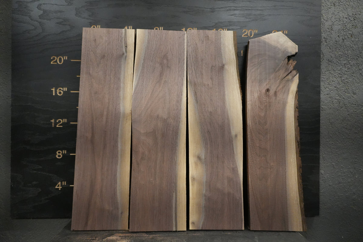 24" Walnut Dimensional Wood Kit
