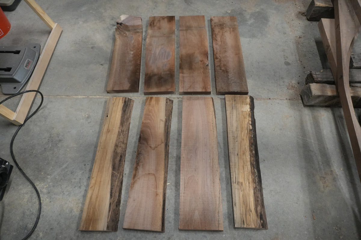 24" Walnut Dimensional Wood Kit