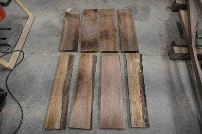 24" Walnut Dimensional Wood Kit