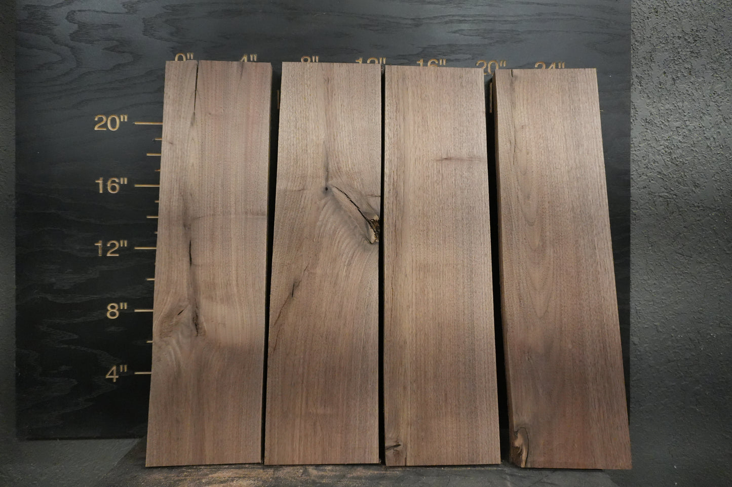 24" Walnut Dimensional Wood Kit