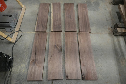 24" Walnut Dimensional Wood Kit
