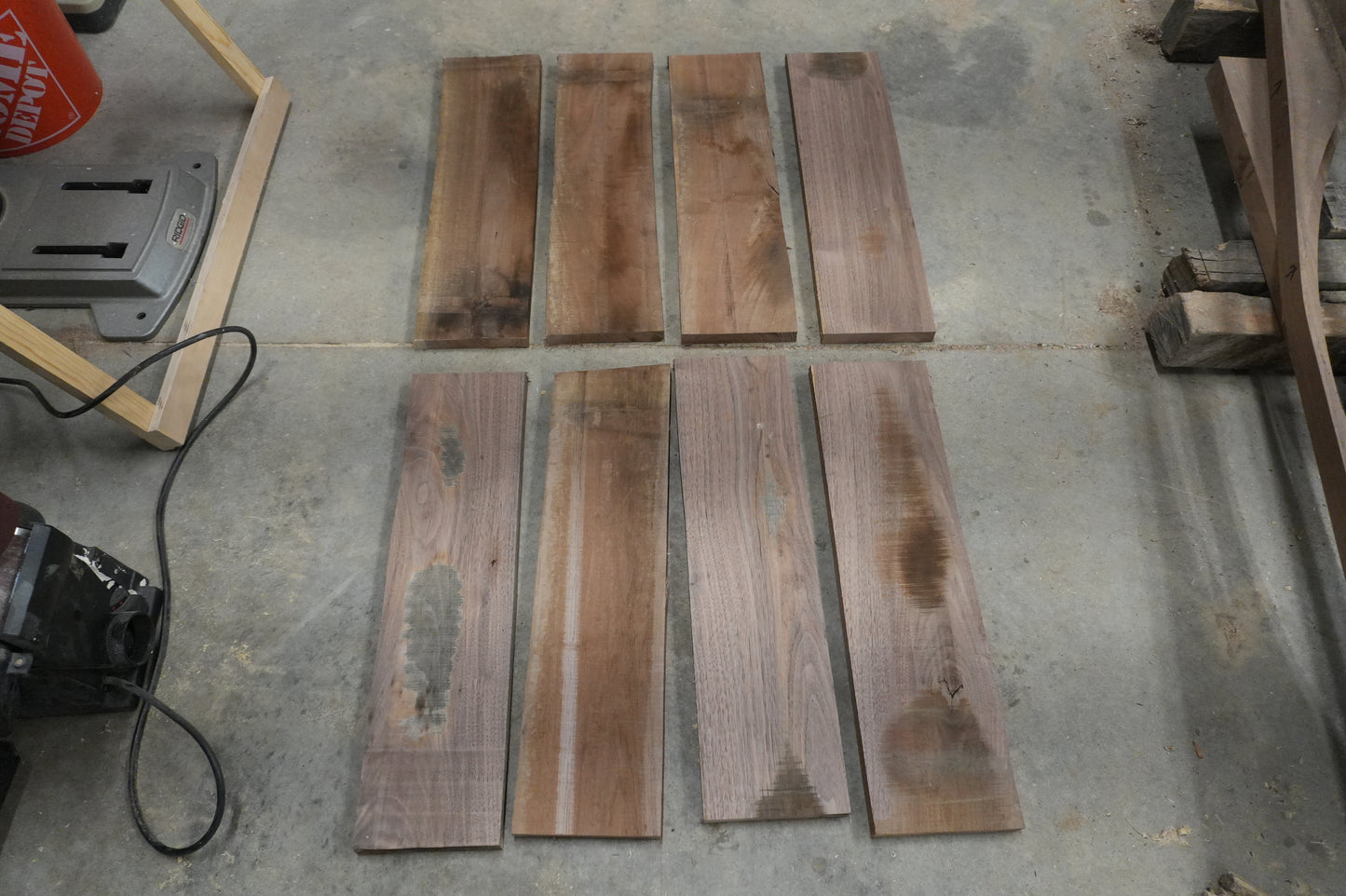 24" Walnut Dimensional Wood Kit