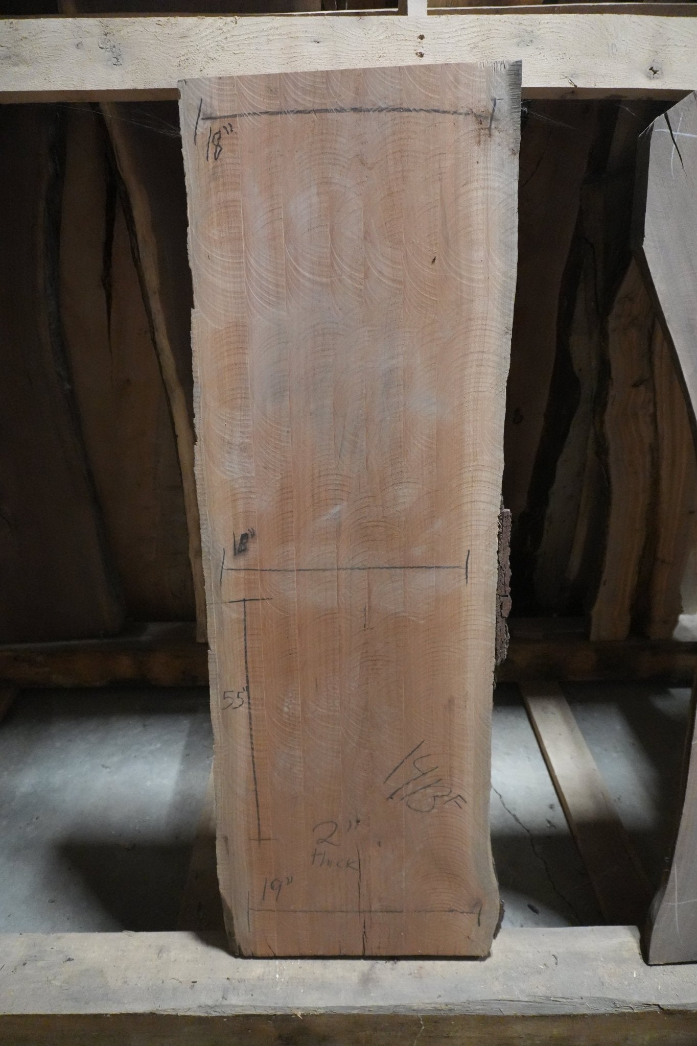 Cherry Slab 14BF - Ol Loggin Sawmill