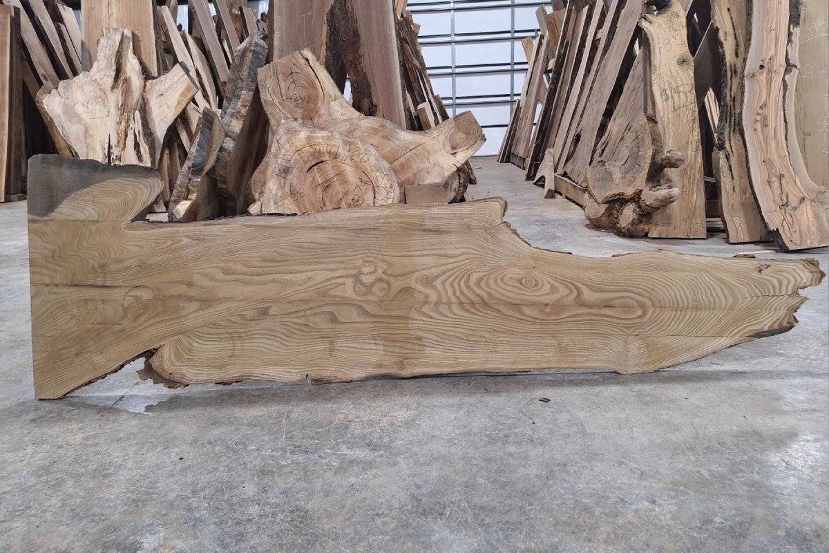 Elm Live Edge Wood Slab Set - 1.25" Thick! - My Store