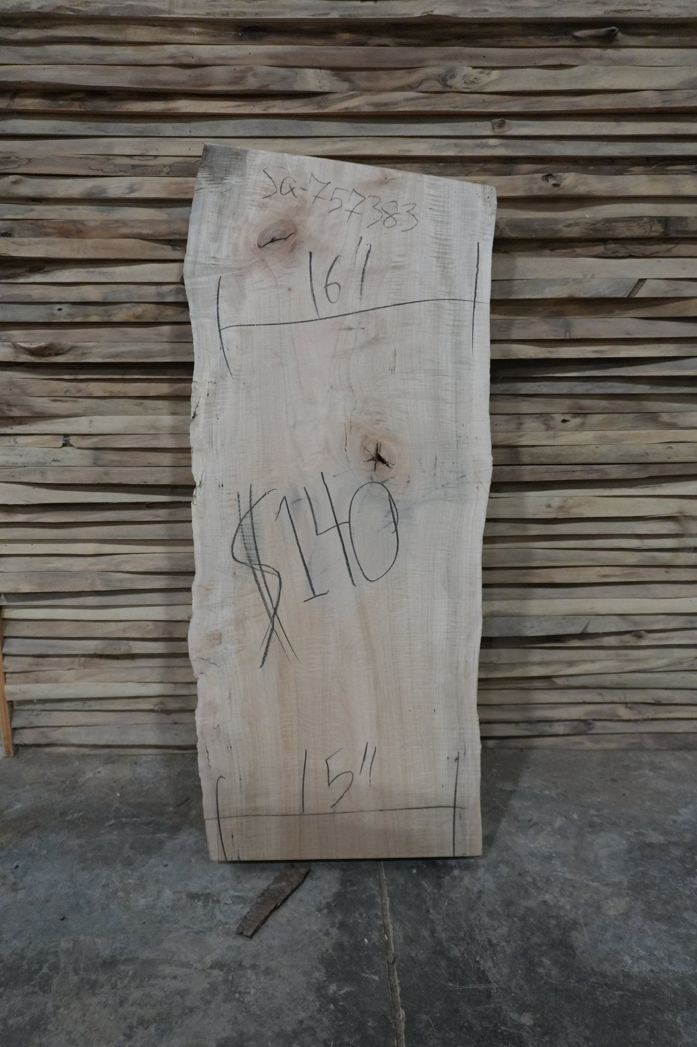 Maple 2" Slab - Ol Loggin Sawmill