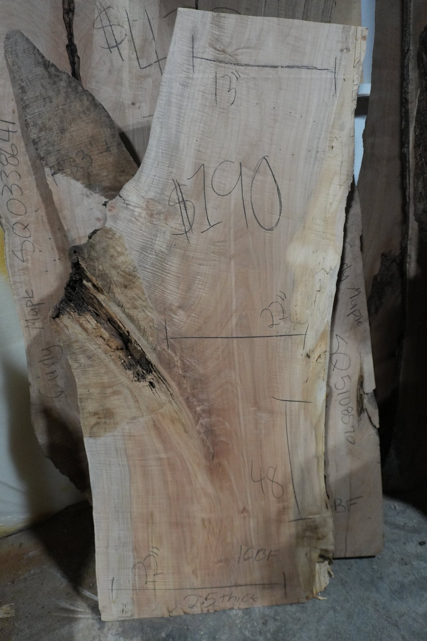 Maple Slab - Ol Loggin Sawmill