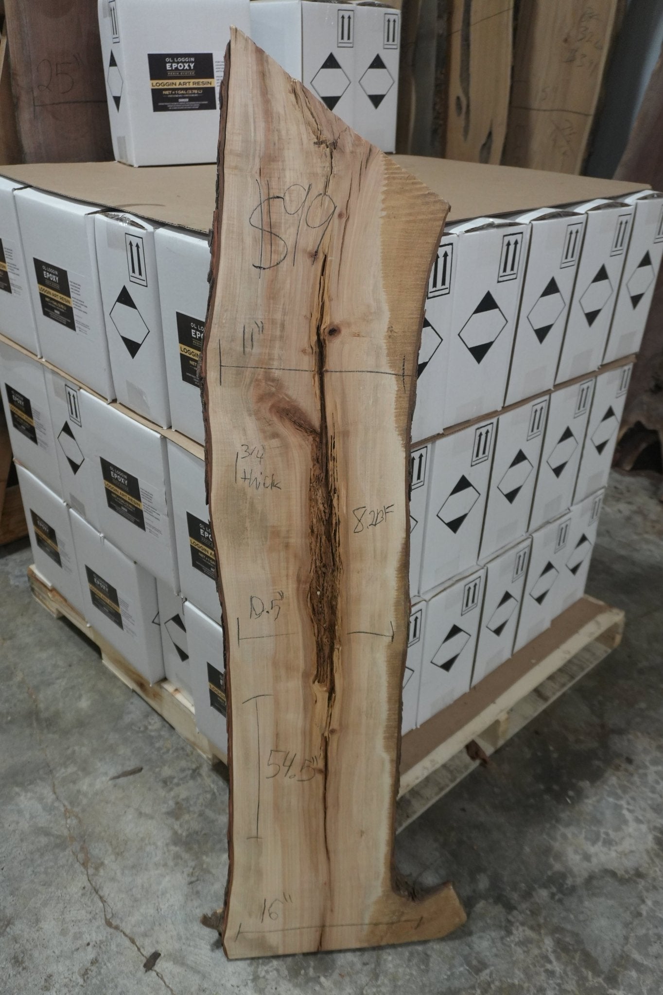 Maple Slab - Ol Loggin Sawmill