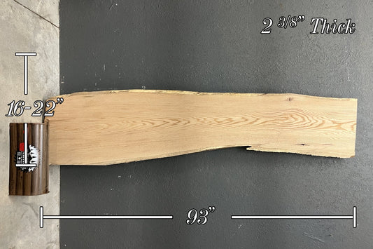 Red Oak Live Edge Wood Slab - 36 BF - My Store