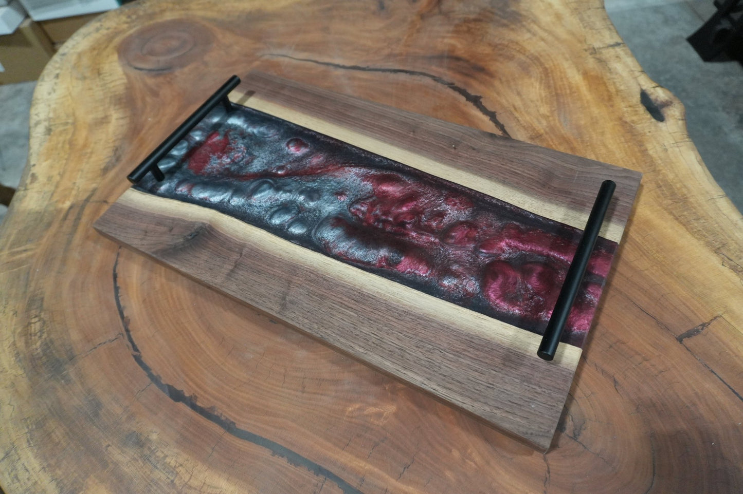 Red River Serving Tray - Ol Loggin Sawmill
