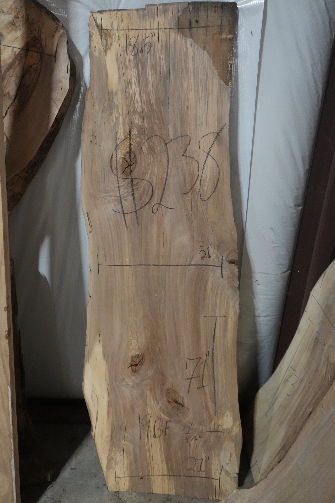 Sweetgum Slab - Ol Loggin Sawmill