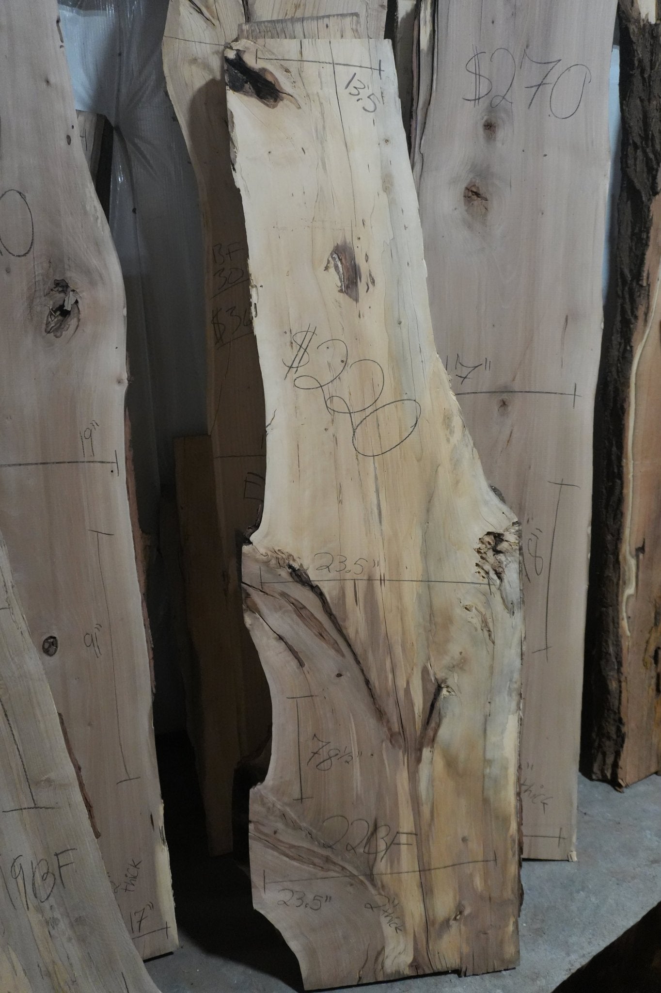 Sweetgum Slab - Ol Loggin Sawmill
