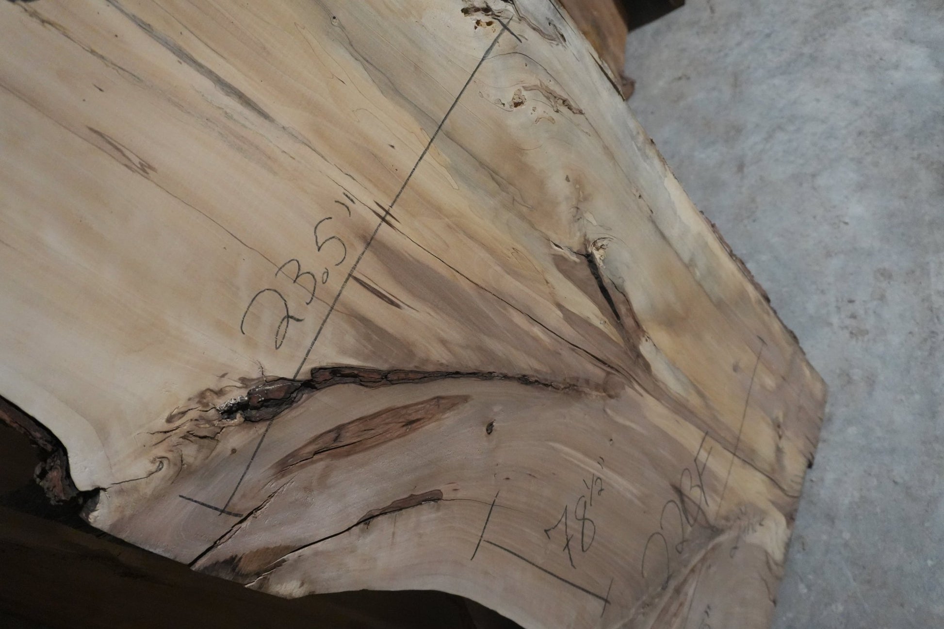 Sweetgum Slab - Ol Loggin Sawmill
