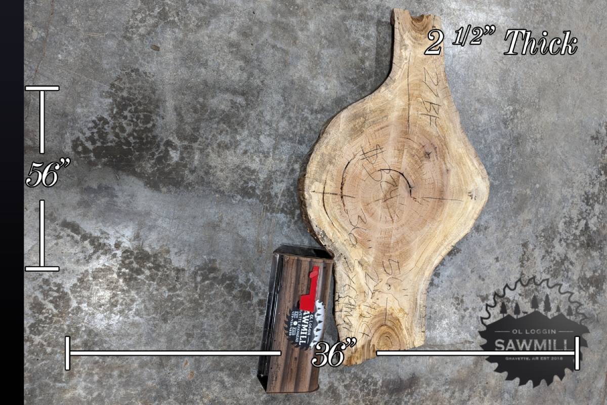 Sycamore Wood Slab Cookie - 27BF - My Store