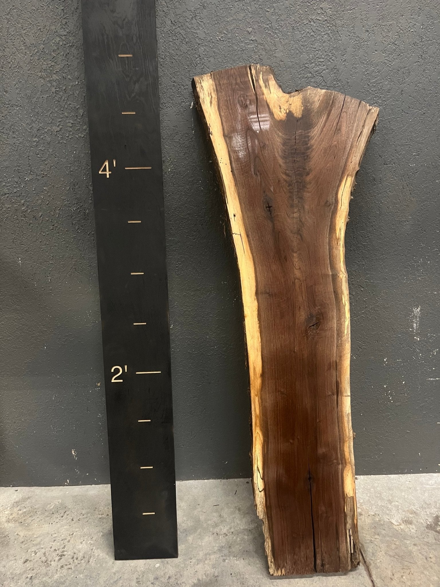 Walnut Live Edge Wood Slab - 13BF - Ol Loggin Sawmill