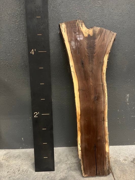 Walnut Live Edge Wood Slab - 13BF - Ol Loggin Sawmill