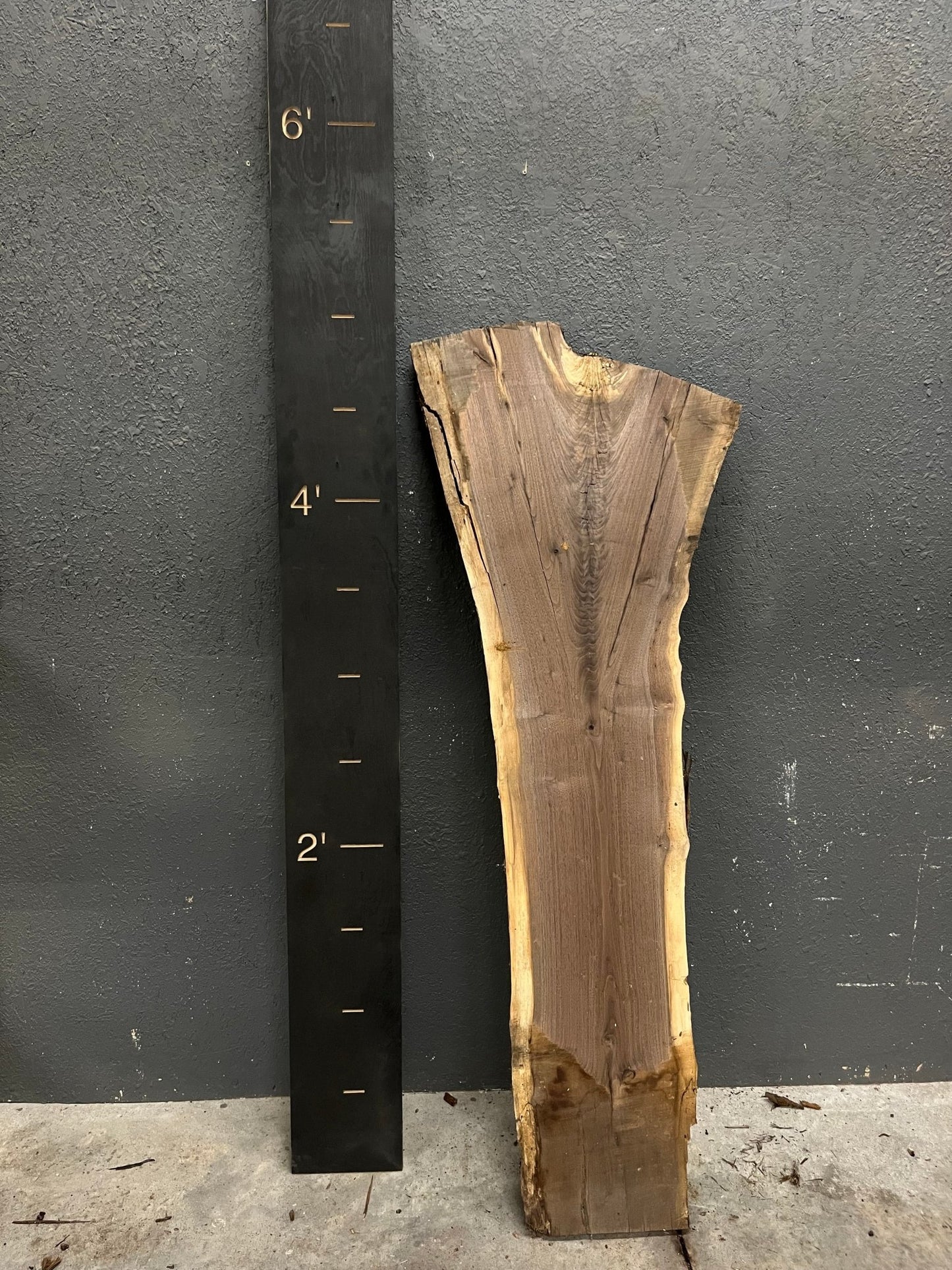 Walnut Live Edge Wood Slab 14BF - Ol Loggin Sawmill