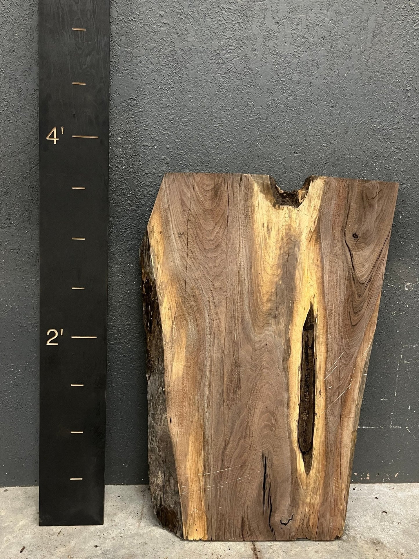 Walnut Live Edge Wood Slab 17BF - Ol Loggin Sawmill