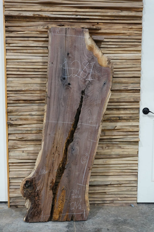Walnut Live Edge Wood Slab - Ol Loggin Sawmill