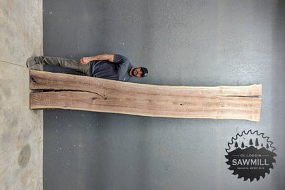 Walnut Live Edge Wood Slab - 71.9 BF - My Store