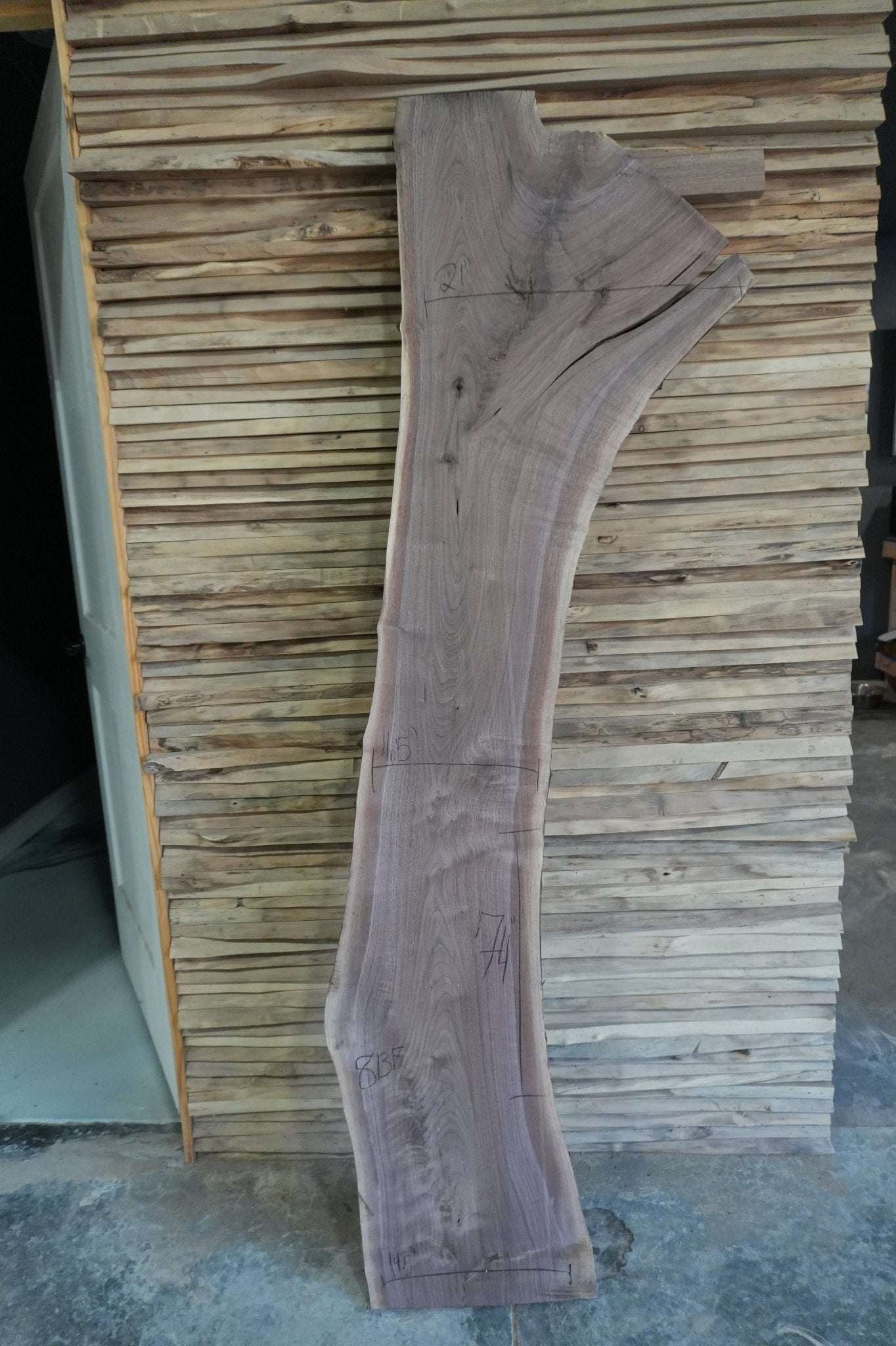 Walnut Slab - Ol Loggin Sawmill