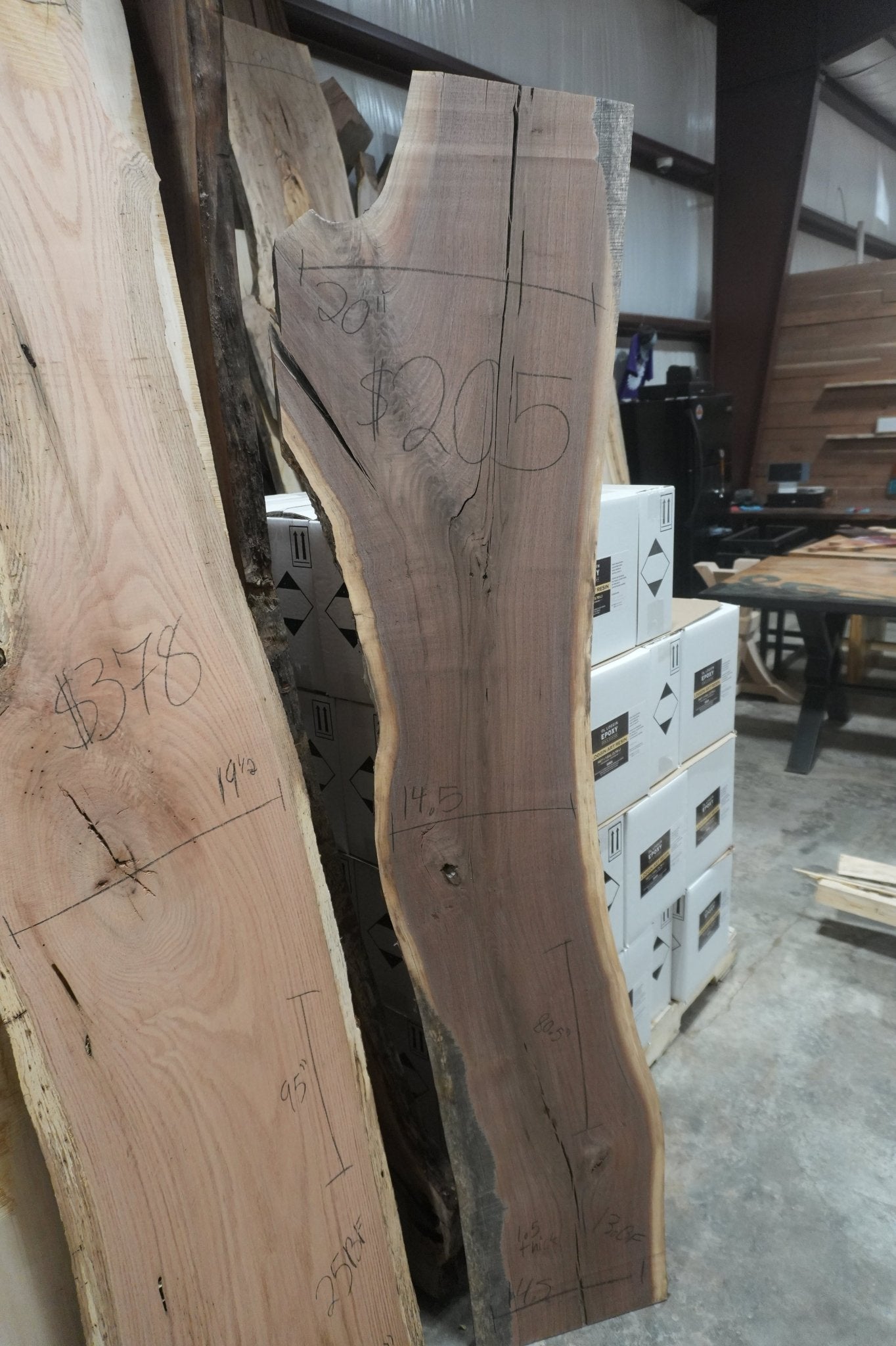 Walnut Slab - Ol Loggin Sawmill