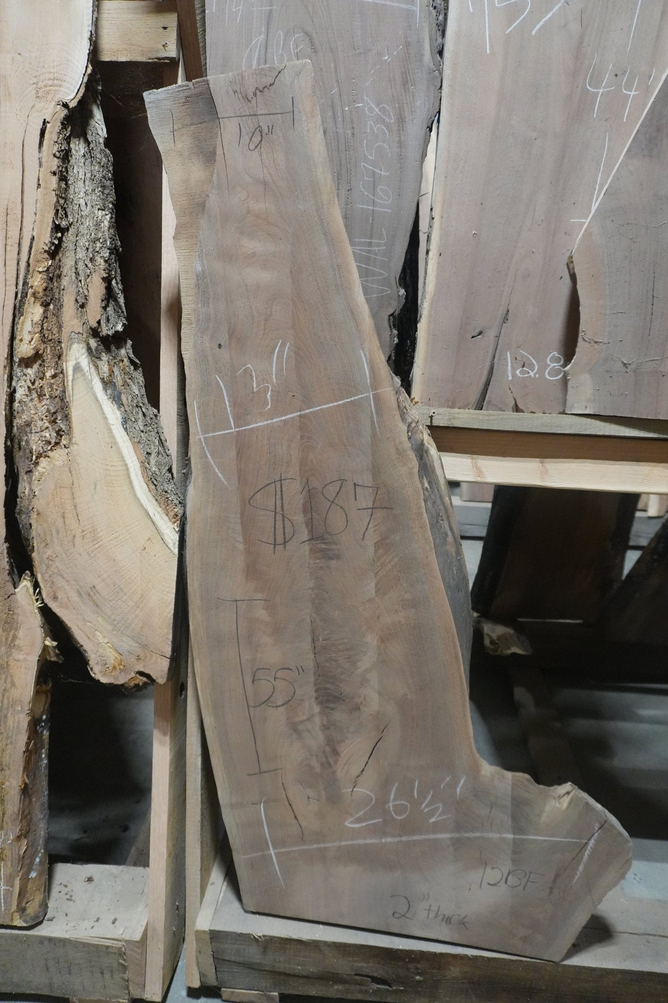 Walnut Slab - Ol Loggin Sawmill