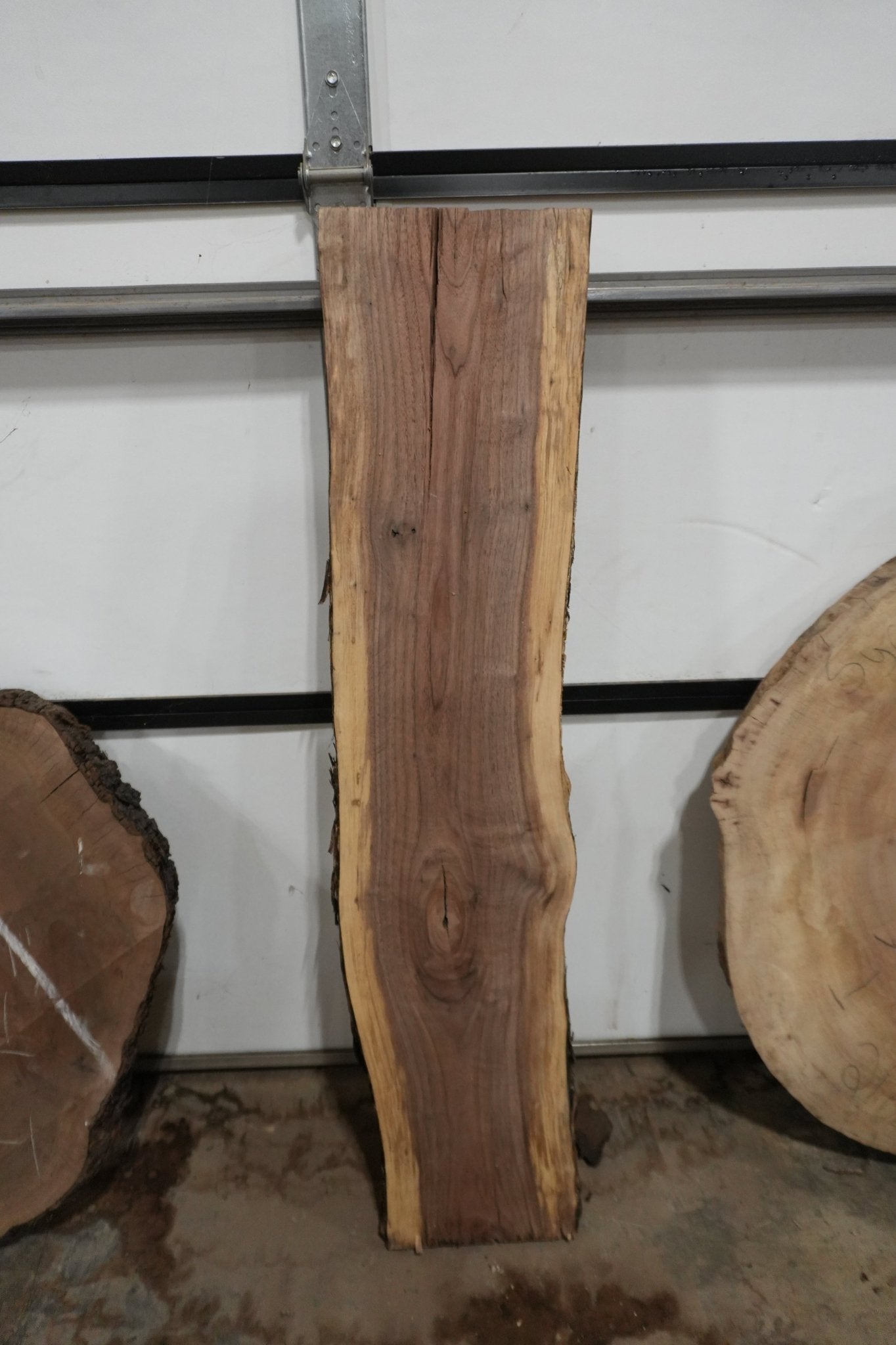 Walnut Slab 9.8 BF - Ol Loggin Sawmill